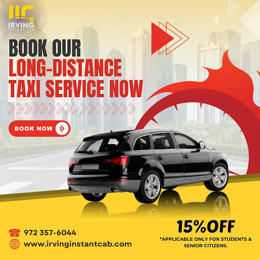 Long Distance Taxi Irving