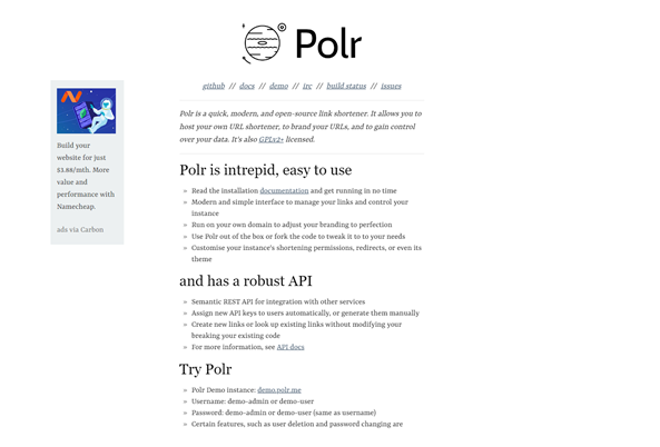 Polrproject Alternatives