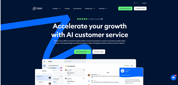 Tidio - Customer Support Tool