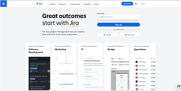 Jira Project Management Software Tool