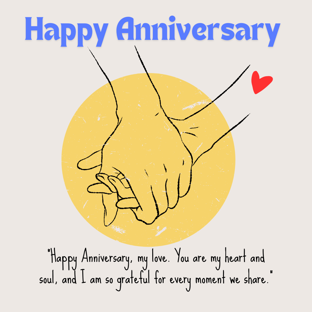 Heartfelt Anniversary Messages for Wife Image