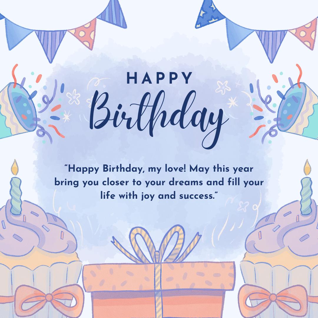 Inspirational Birthday Wishes for Wife Image