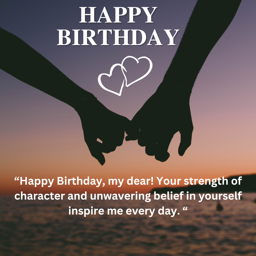 Inspirational Birthday Wishes for Husband Image