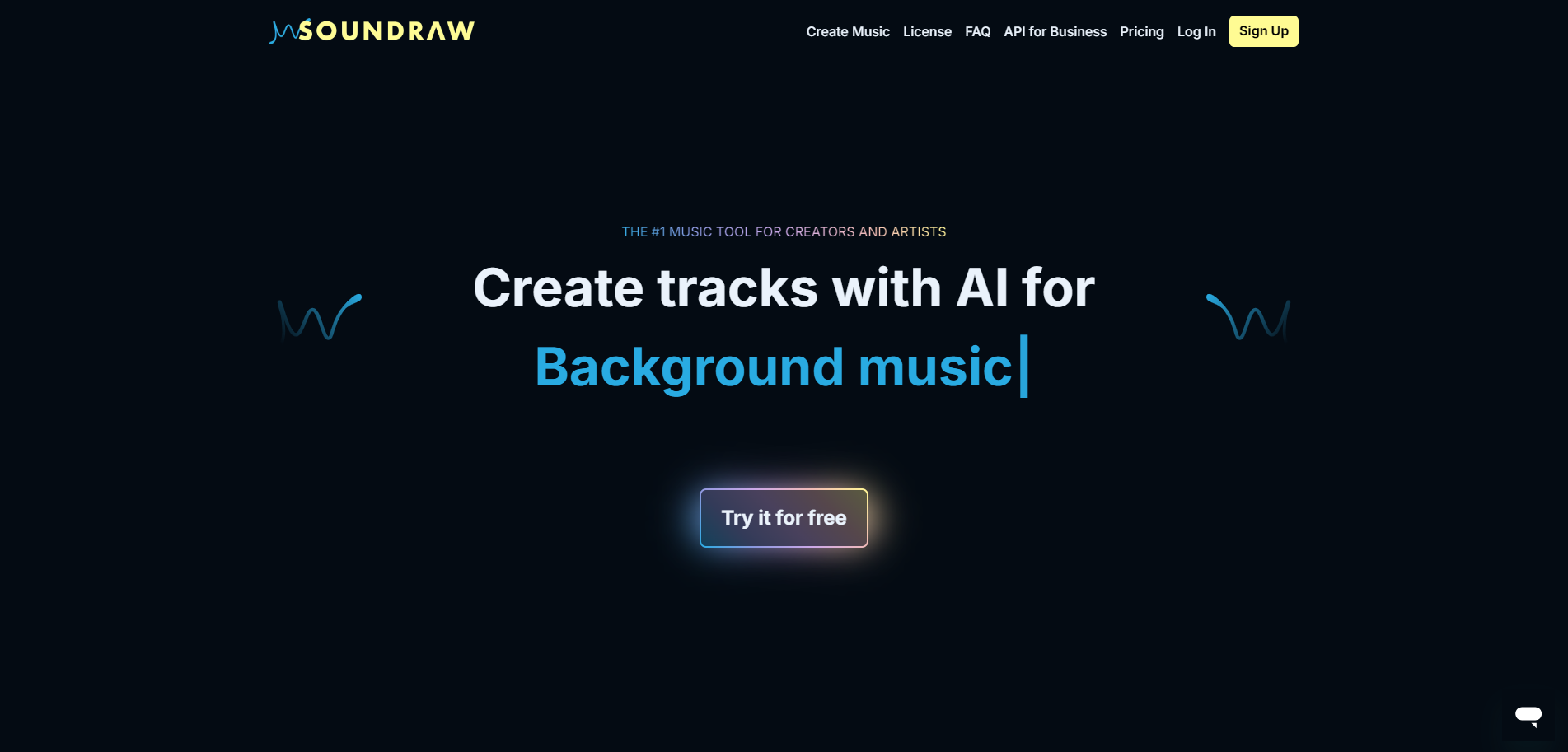 Soundraw Website Image