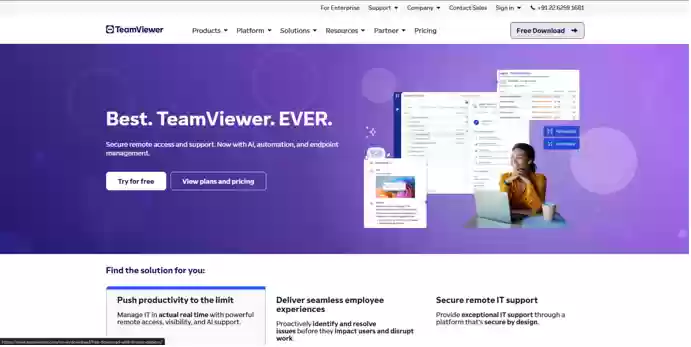 TeamViewer Remote Desktop Software